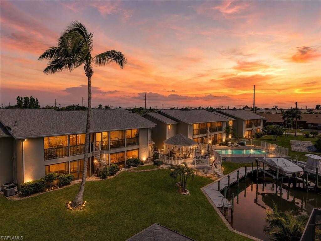 Gorgeous western exposure sunset views