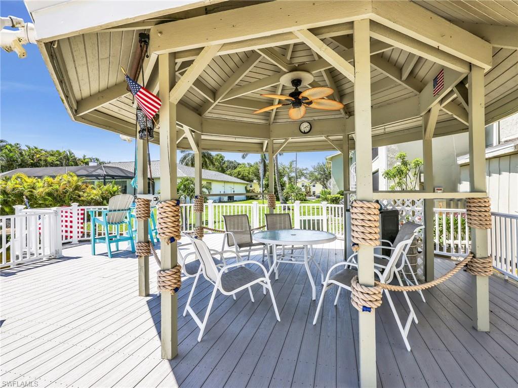 Gazebo for entertaining