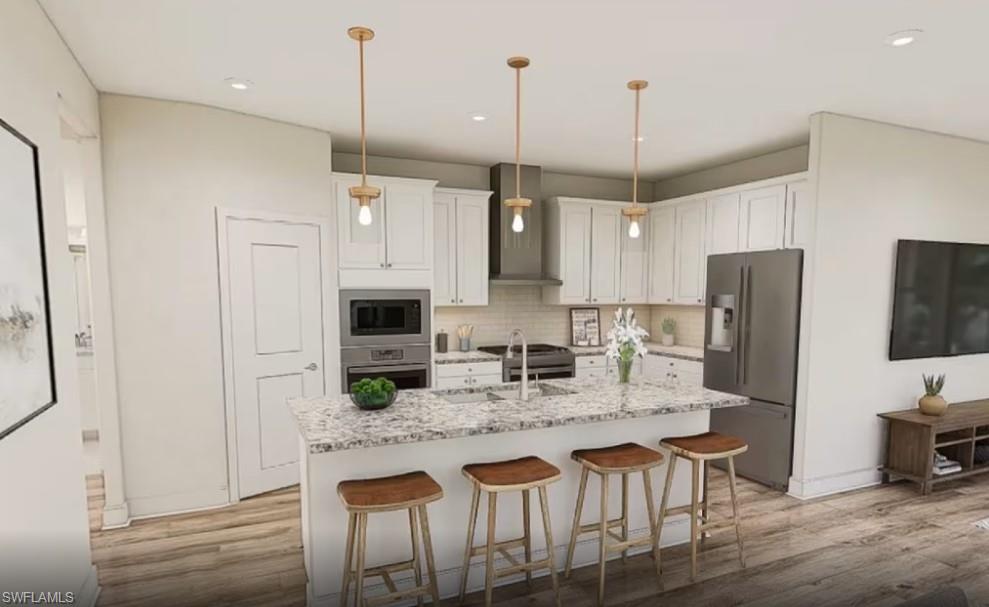 Photos are of furnished flagstone model. Homes may vary.