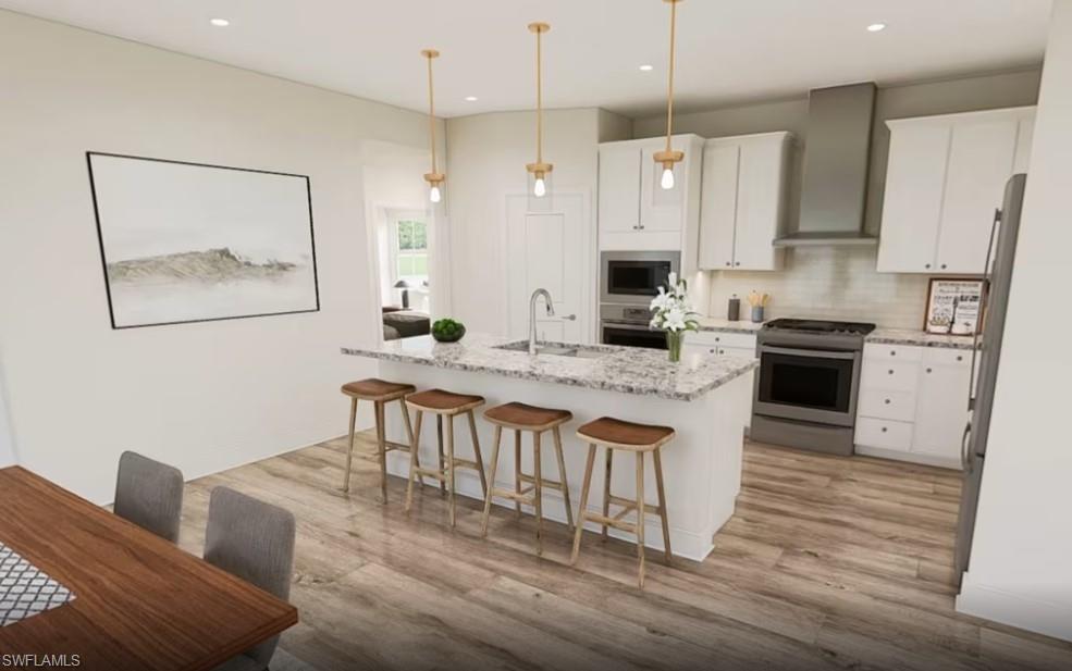 Photos are of furnished flagstone model. Homes may vary.