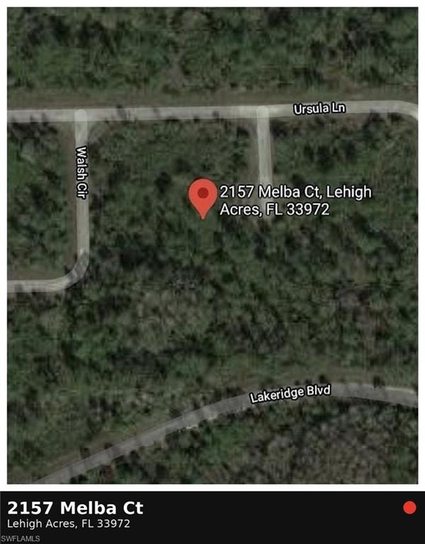 Property Location Map. Displaying the geographic coordinates and surrounding road network for the property