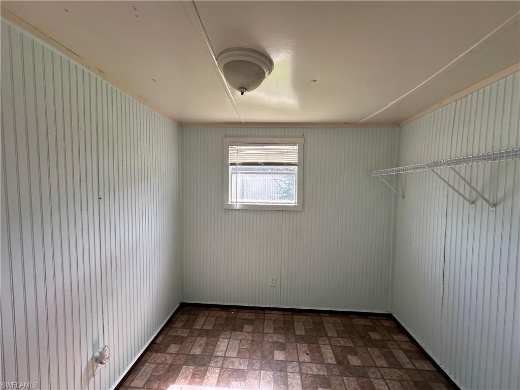 Unfurnished room with tile patterned floors