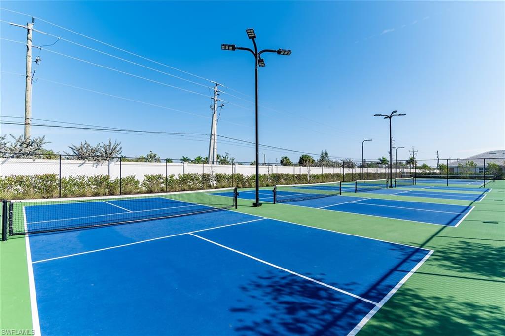4 Pickle Ball Courts