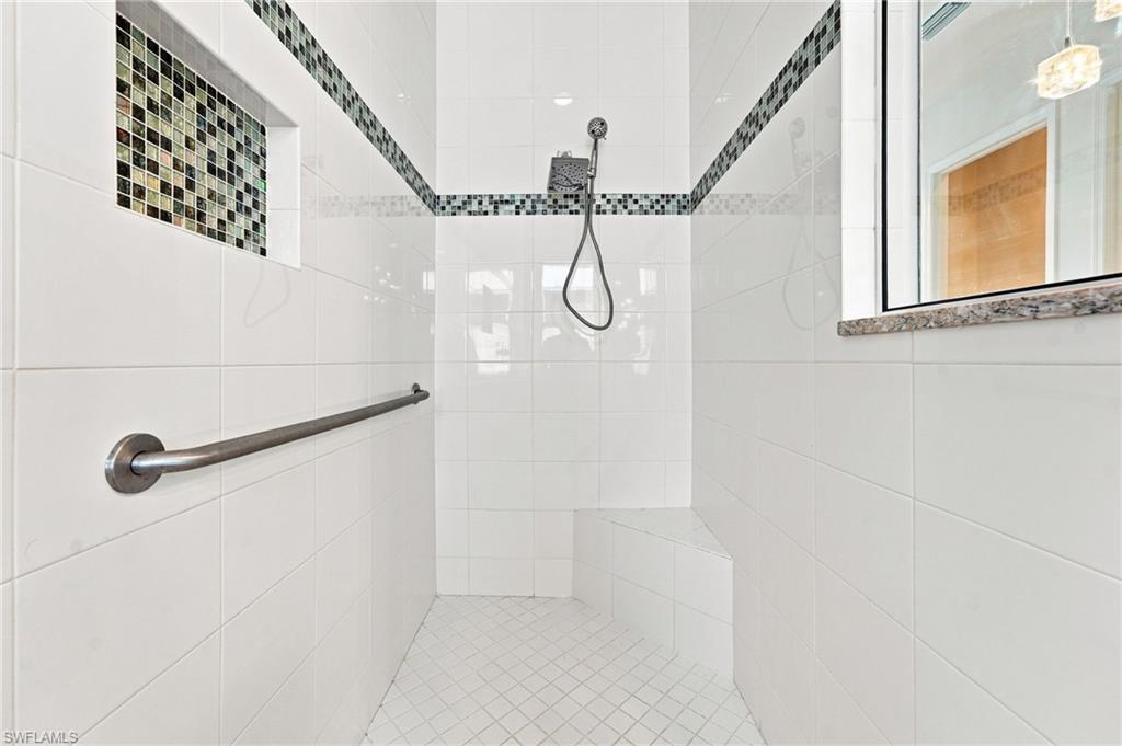 Primary bathroom shower