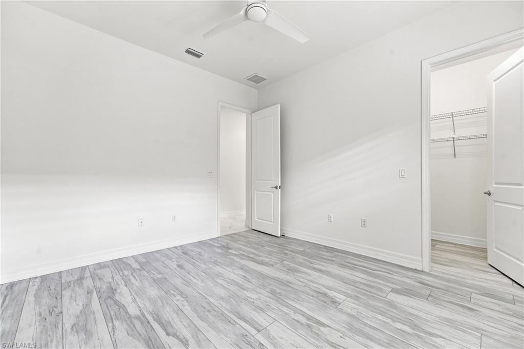 2nd bedroom with walk-in closet