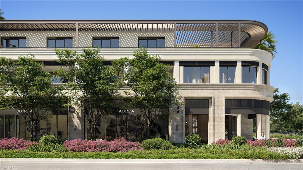 View of building exterior Rendering