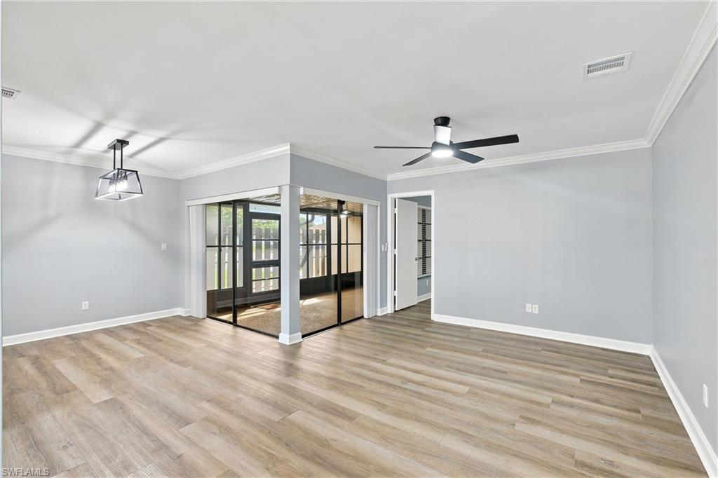 Multi-functional main floor layout connects the living and dining zones directly to the kitchen, perfect for everyday living.