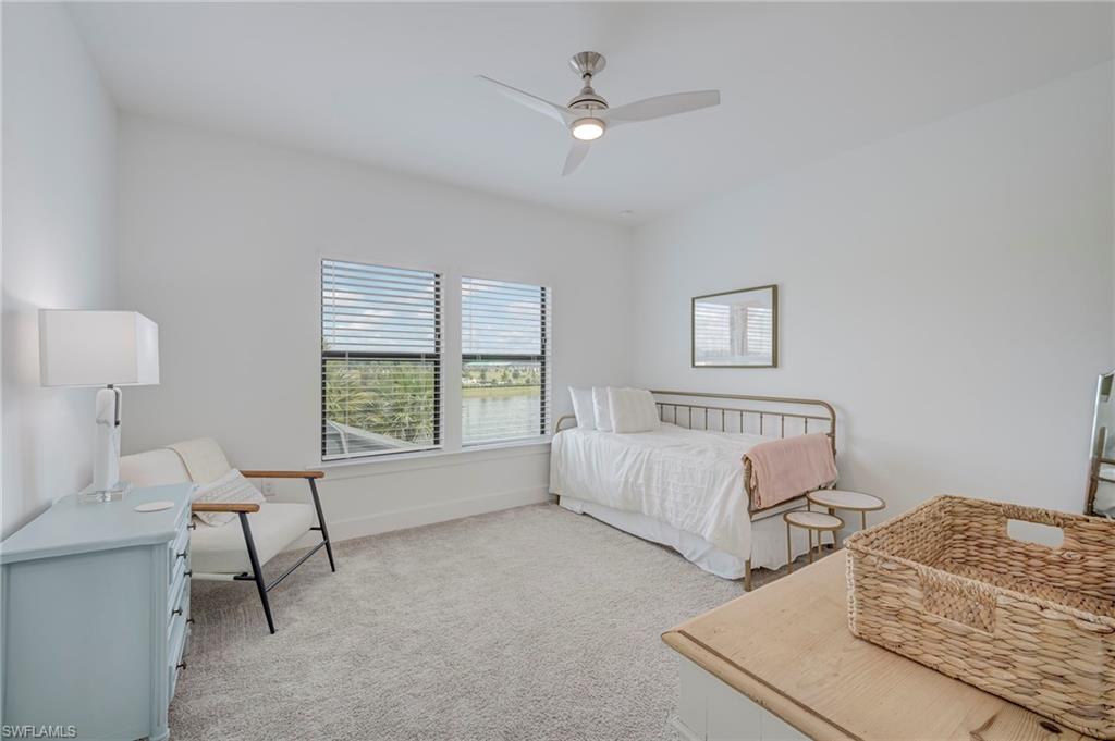 upstairs bedroom with Jack-and-Jill bathroom