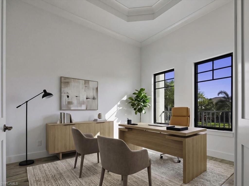 Staged furniture