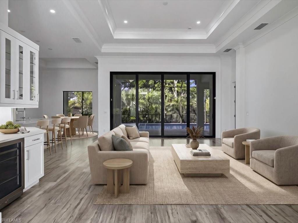 Staged furniture