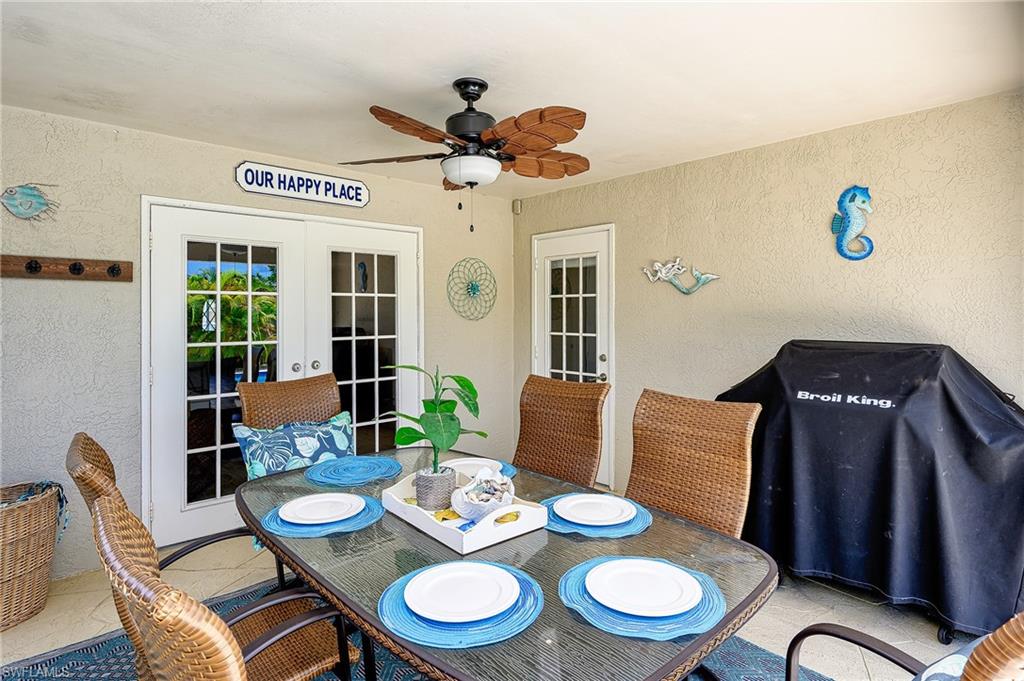 Covered Lanai Overlooking the Pool