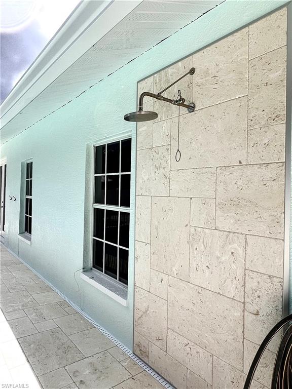 Outdoor shower