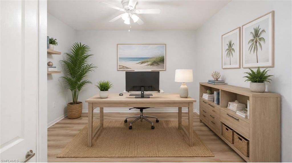 This can be a 3rd bedroom or office.