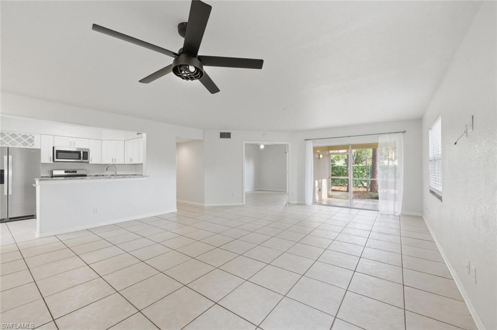 Spacious Living Room/Dining Area