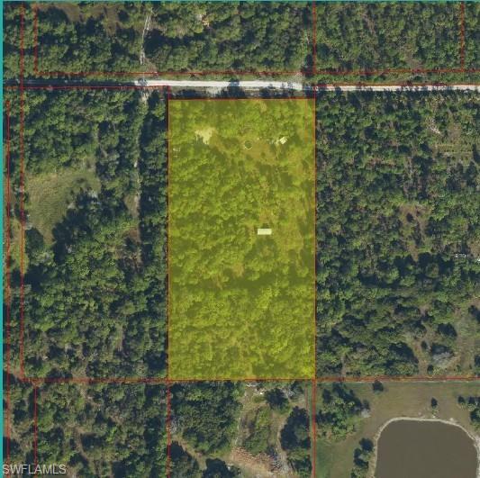 Aerial Survey Map. Depicting the property boundaries and surrounding parcels