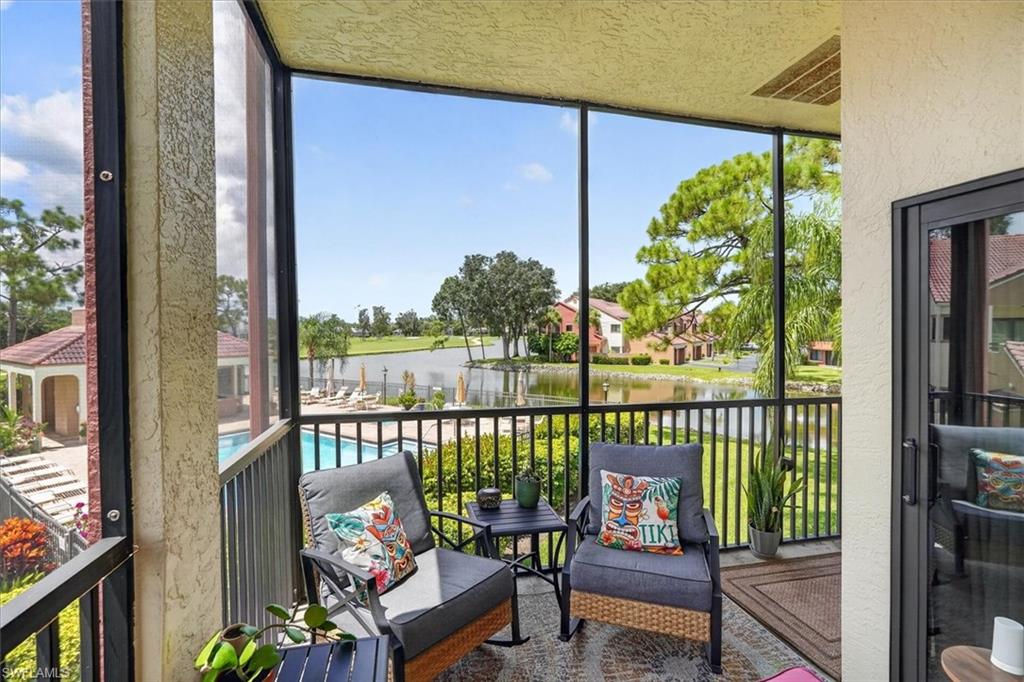 Spacious screened lanai