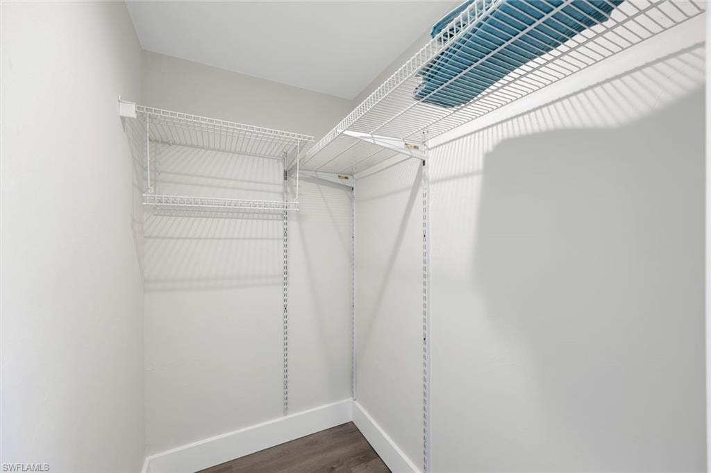 guest bedroom walk in  closet