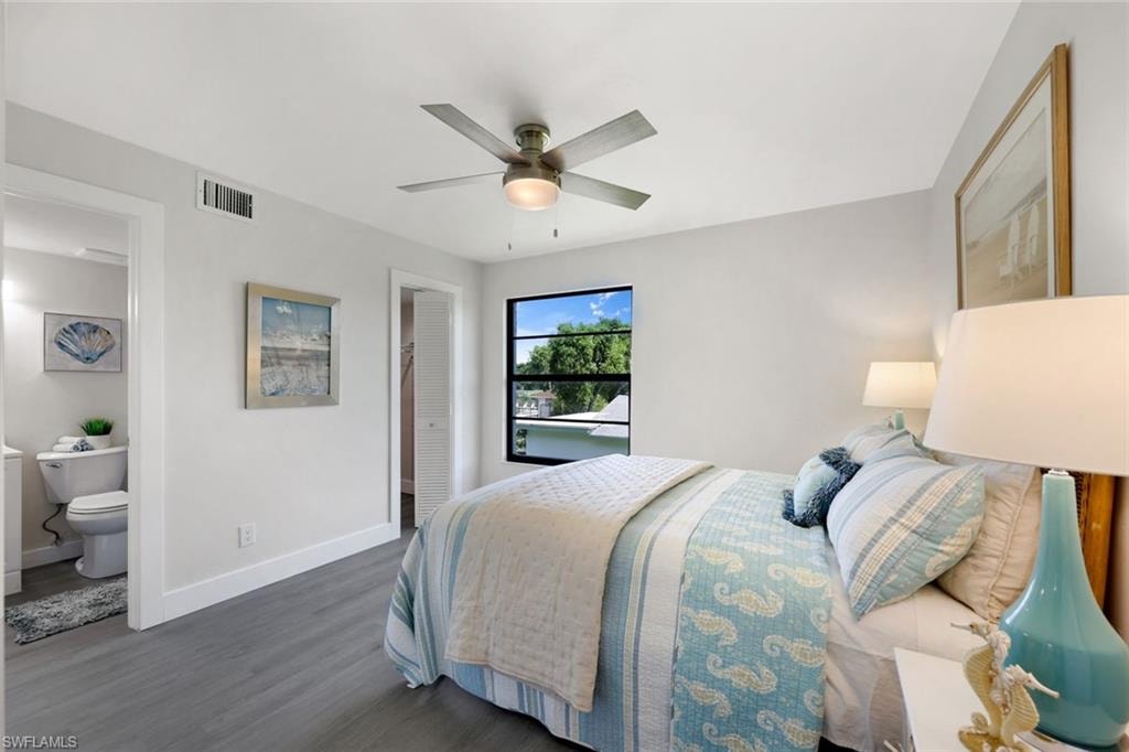 guest bedroom with ensuite bath