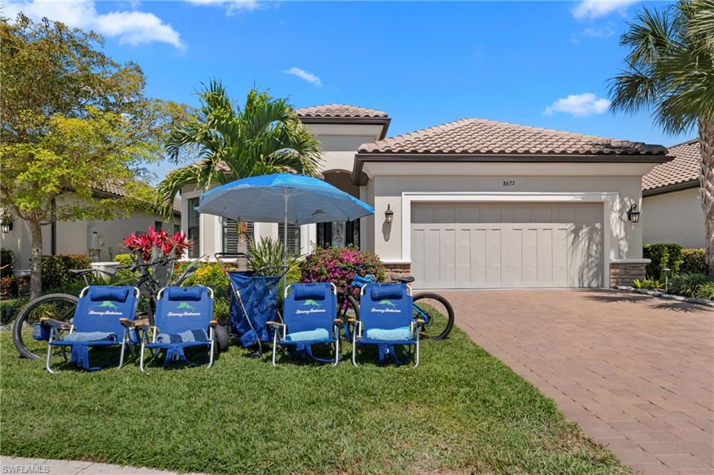 Unit comes with beach equipment and two bicycles