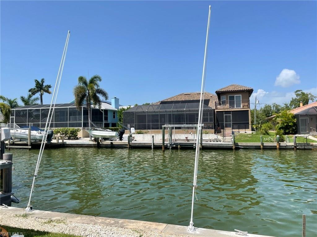 Dock featuring a water view