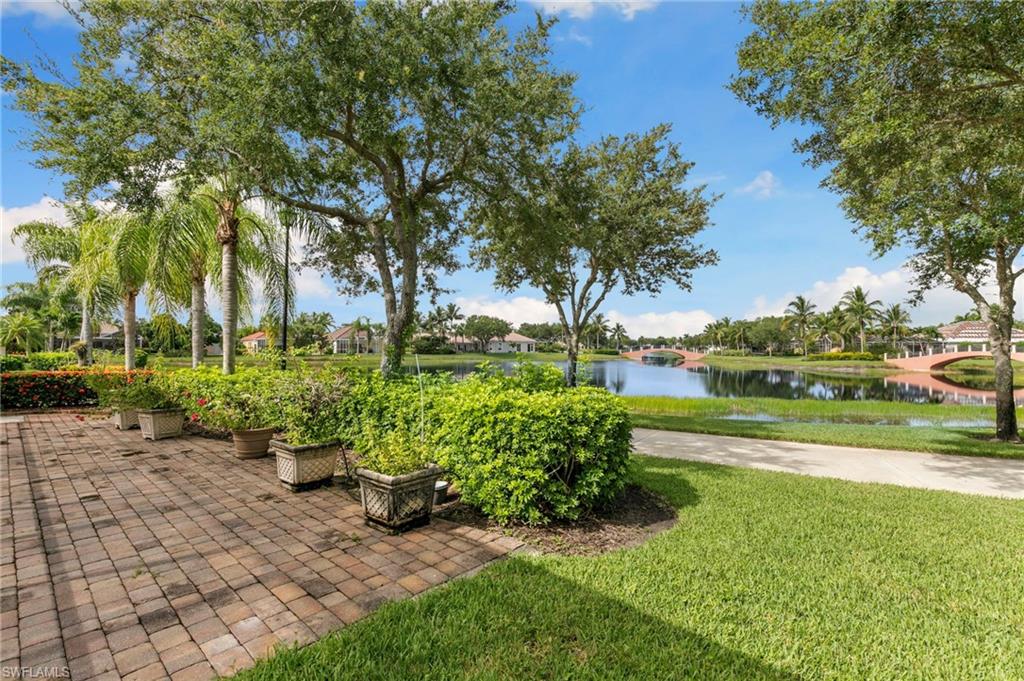 Extended paver patio