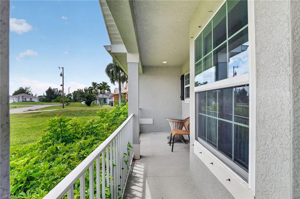 tranquil front porch