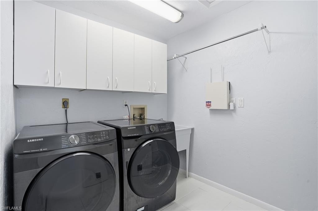 Laundry Room with Sink and Storage