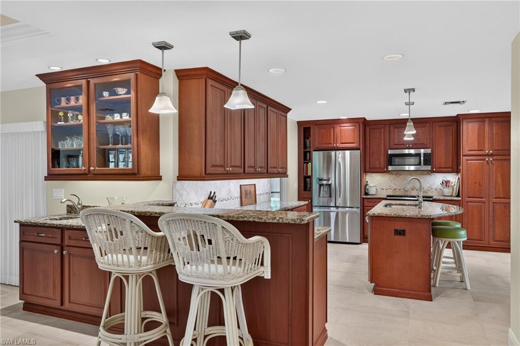 Kitchen with Wet Bar