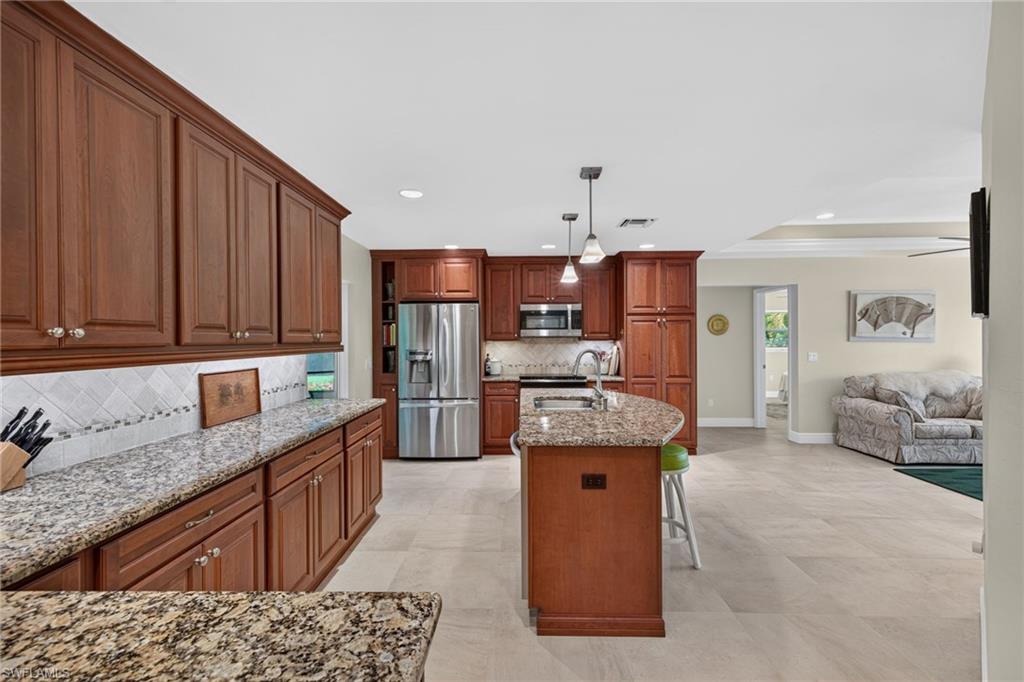 Kitchen with an abundance of cabinets