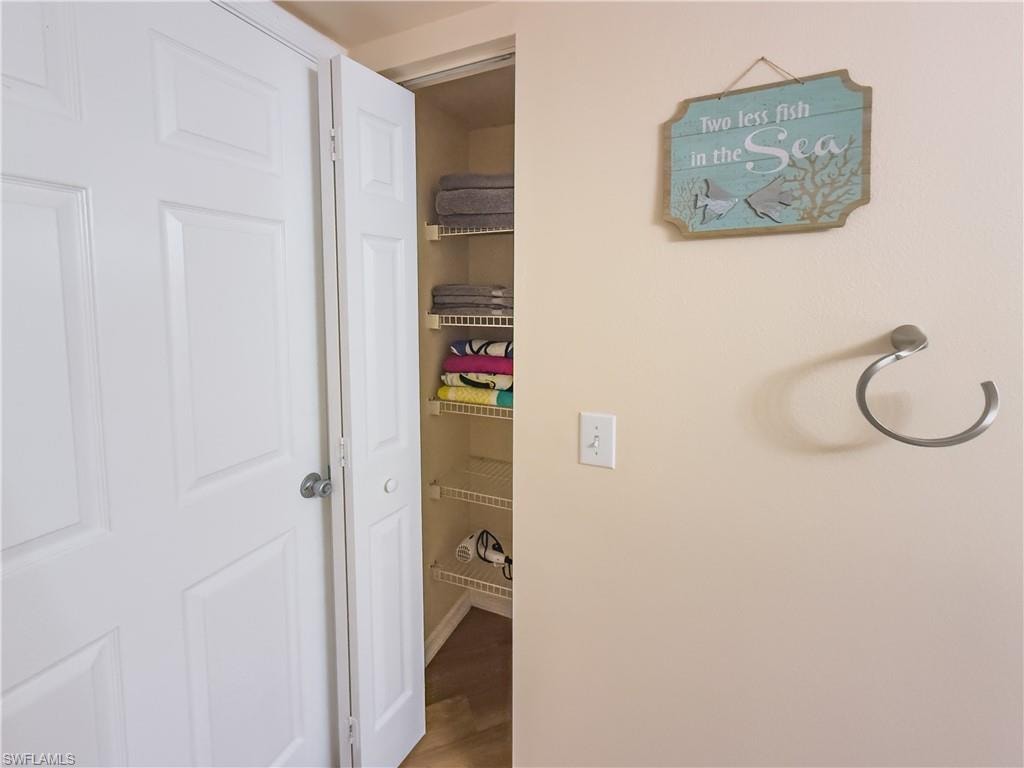 Linen Closet with Extra Storage