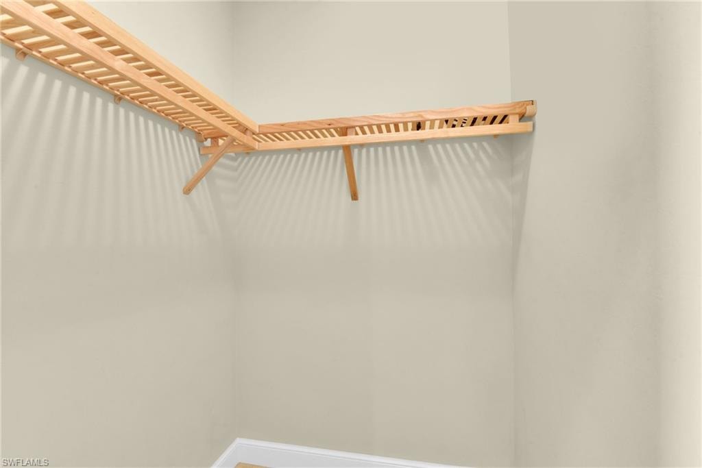 Downstairs Guest Suite Walk-In Closet