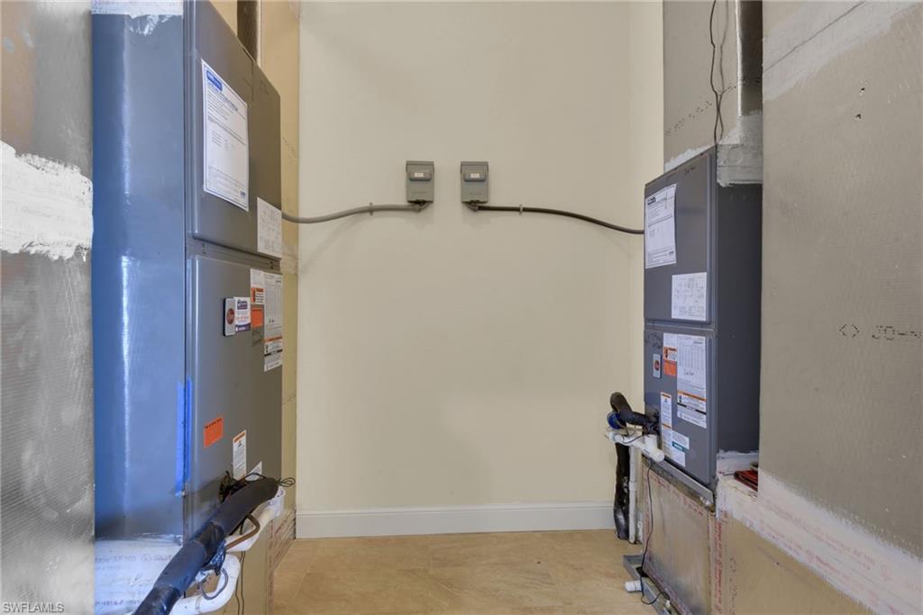 AC and Storage closet