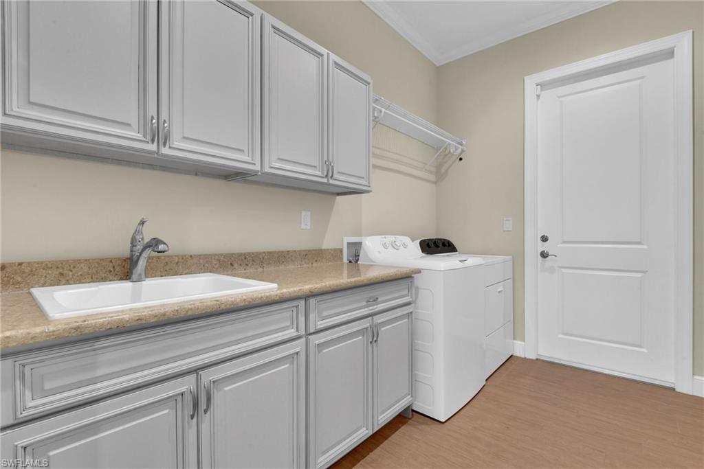Laundry Area off of Garage