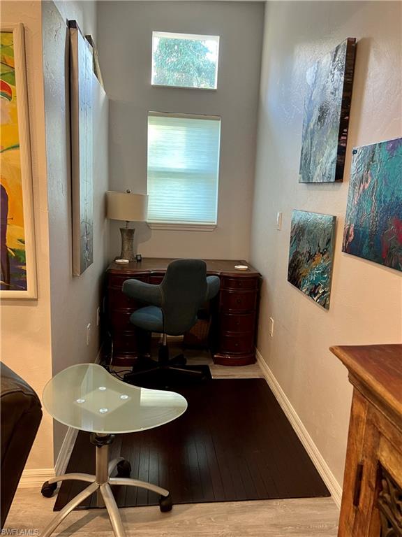 Small office space off Living room