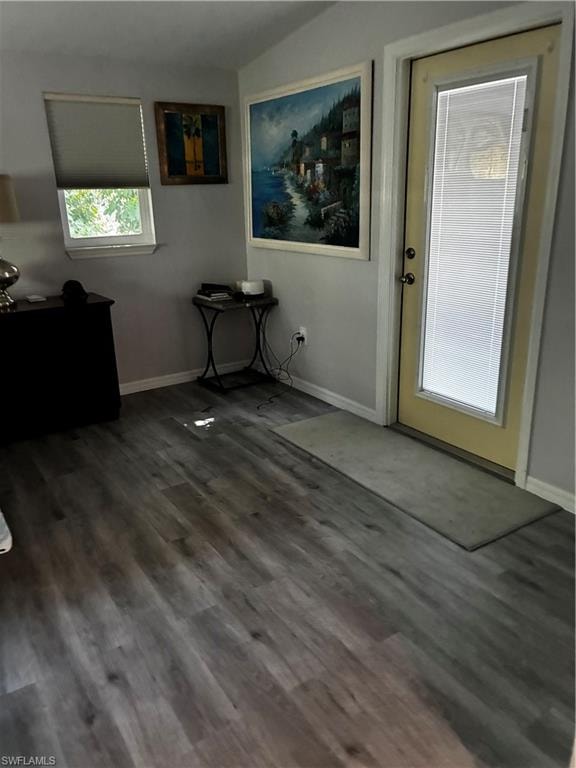 Bedroom with door to small back screened porch.