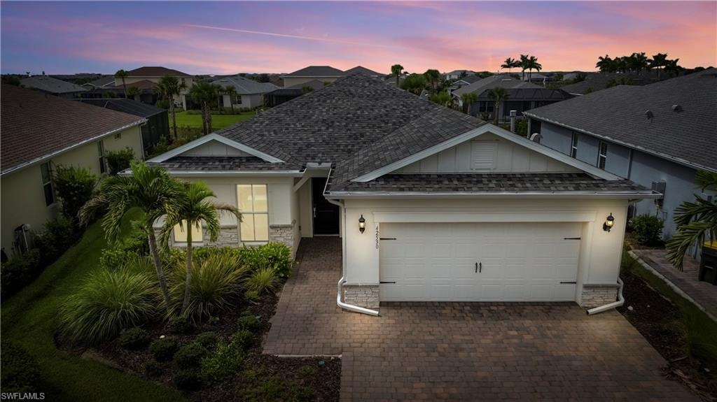 Paver driveway and walkway