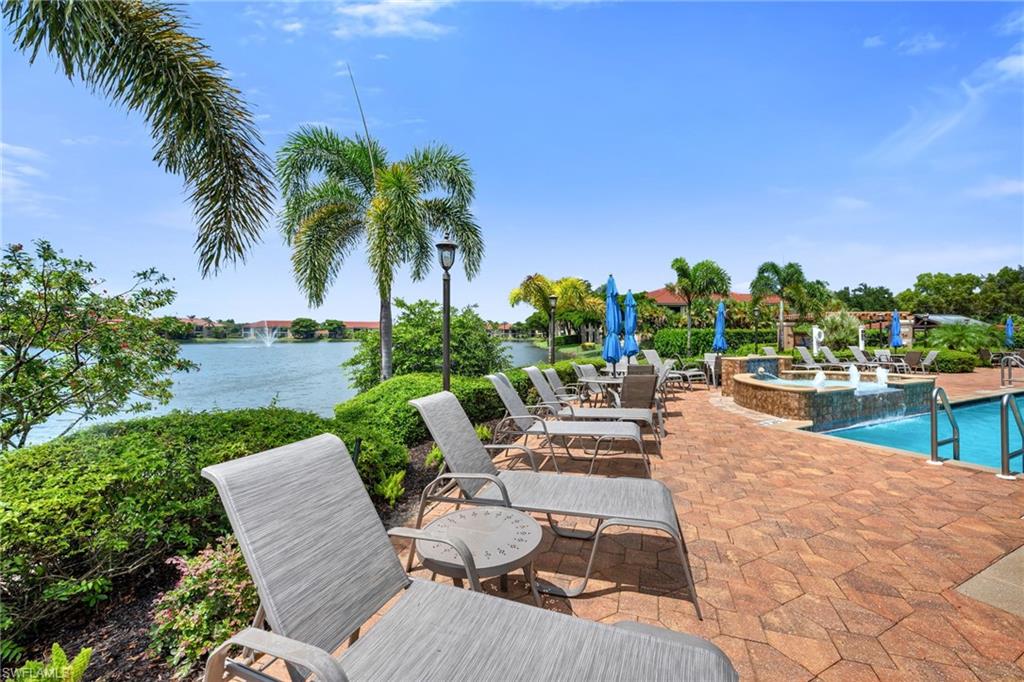 Pool area at Clubhouse