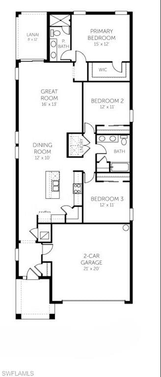 View of home floor plan