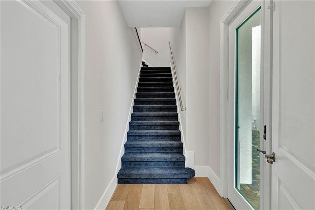 Garage & Front Door Entry Foyer