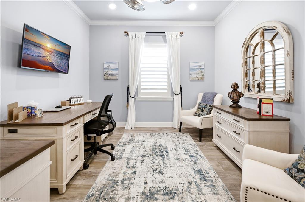 Relax and enjoy within your home office/flex room