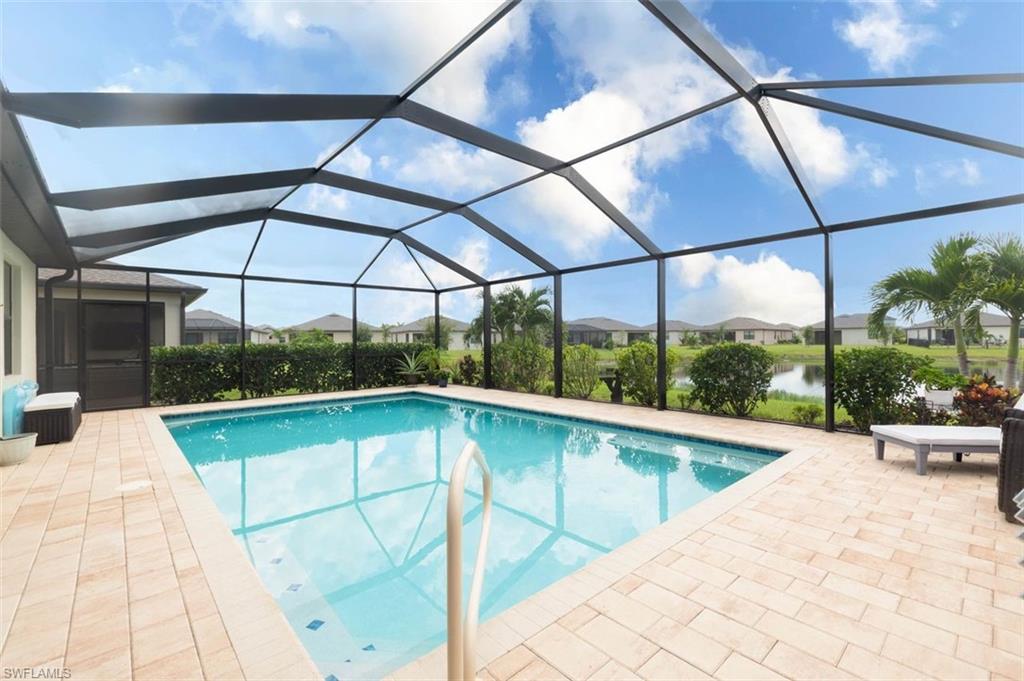 L A R G E   HEATED SALT WATER POOL