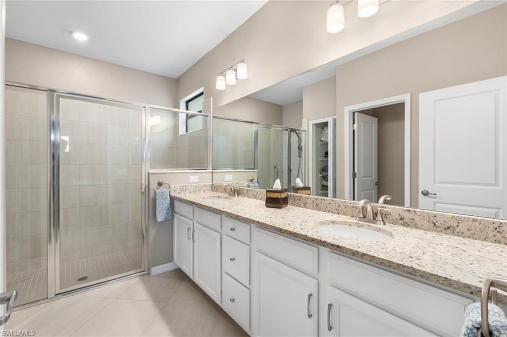 PRIMARY BATHROOM WITH DUEL SINKS