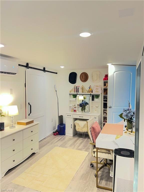 There is a build up closet