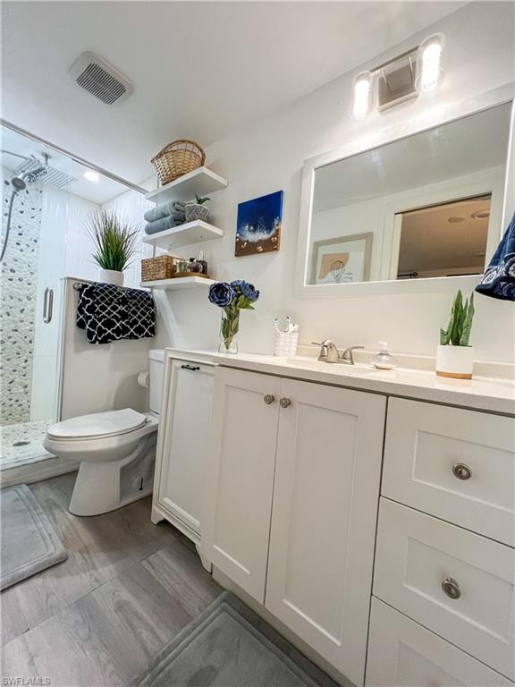 Not big but is charming and efficient master bathroom