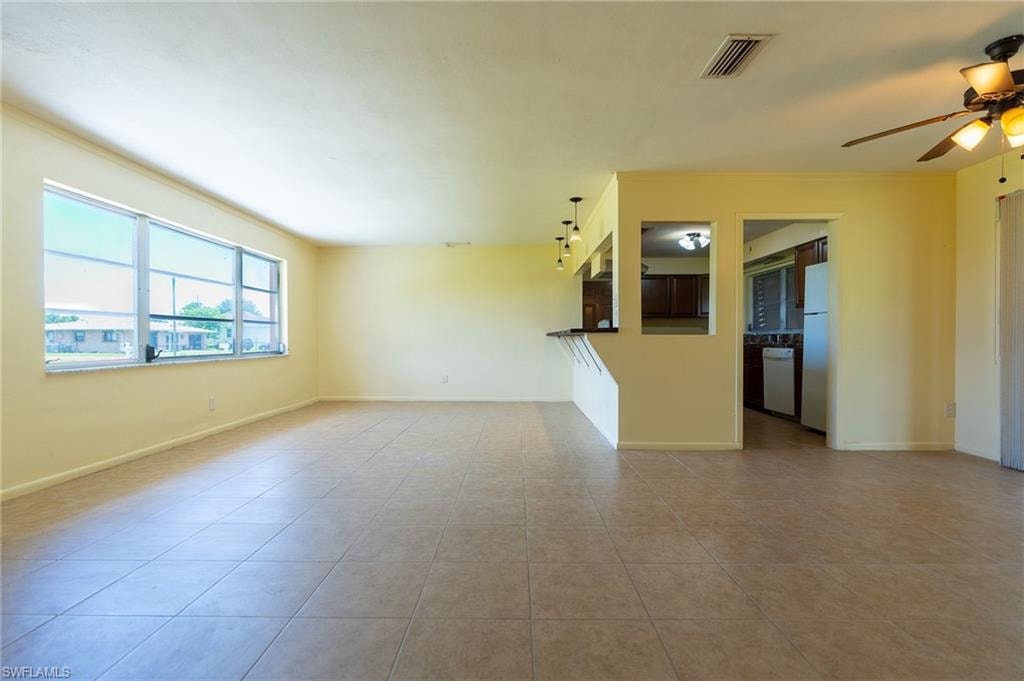 Living room and Dining area