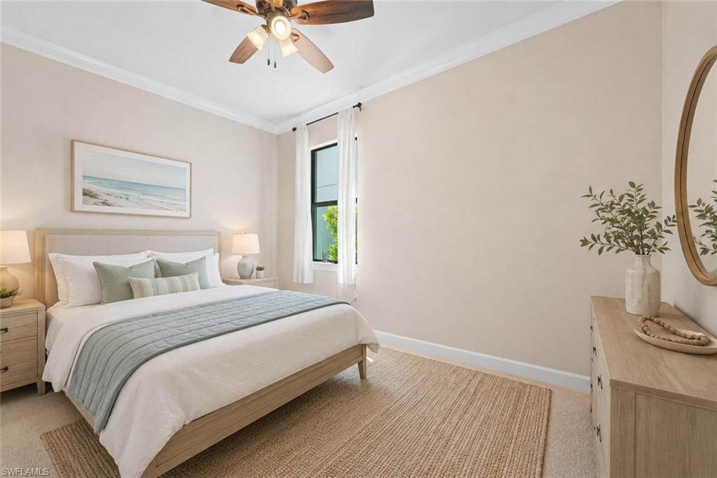 Guest Bedroom 1 - virtual stage