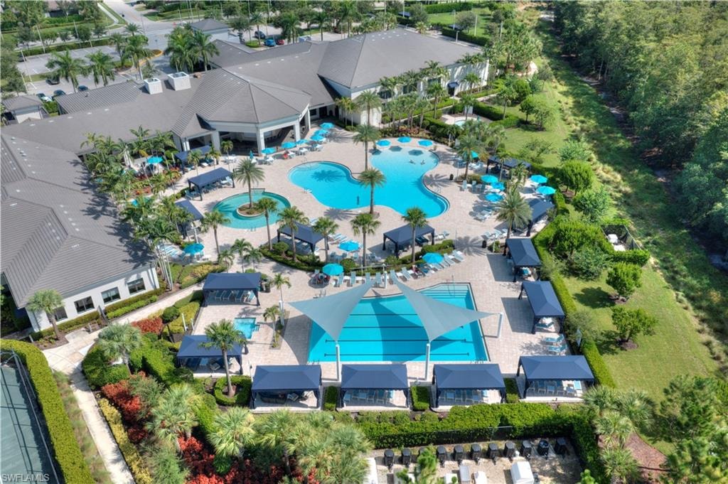 Resort style pool
