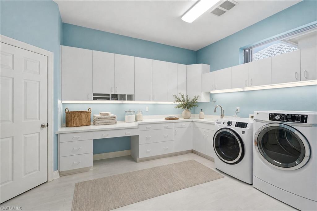 Oversized laundry room.