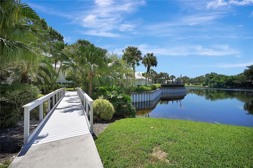 Pathway to Lakefront Pool