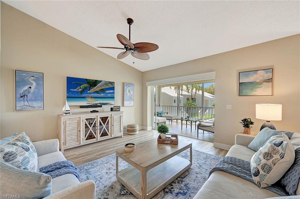 Great Room with Comfortable Seating and Patio Access